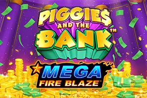 Playtech : Mega Fire Blaze: Piggies and the Bank™ PPJP - HEROBET168